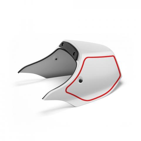 Kryt sedla spolujezdce Yamaha XSR900 bílý, D65-247F0-D1-00