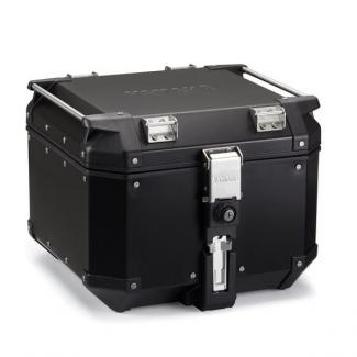 Hliníkový horní kufr Yamaha, černý, 23P-FTCAL-BL-00, top case, zadní, moto kufr,   