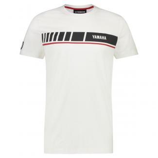 Pánské tričko Yamaha REVS bílé, B19-AT101-W0-0S