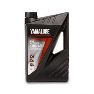 Yamalube S4 10W-40, polosyntetický motorový olej, YMD-65021-04-05, moto, motocyklový